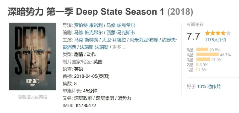 深暗势力DeepState1-2季net 网络资源