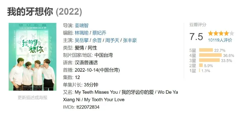 我的牙想你2022net 网络资源